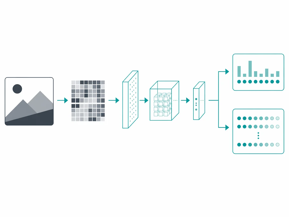 Face analytics pipeline turning image bytes into counts, descriptors, and embeddings