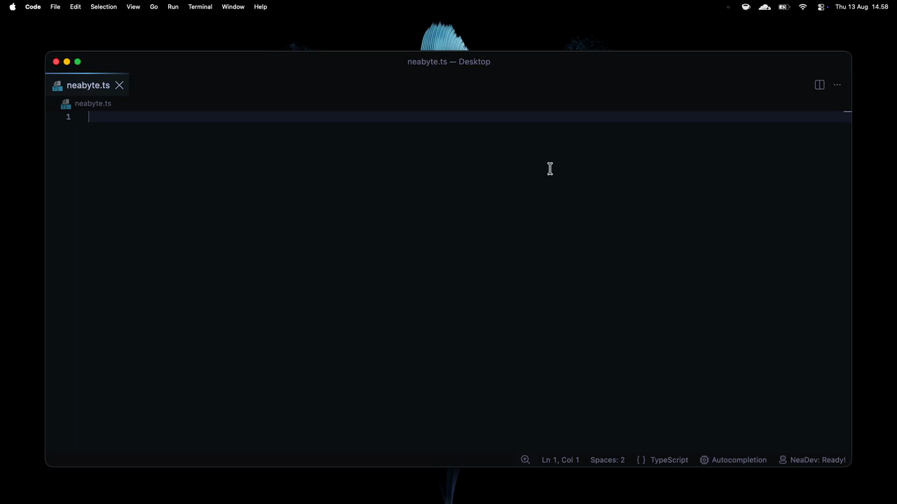 Inline edit further down the file with a jump hint prompting a second Tab